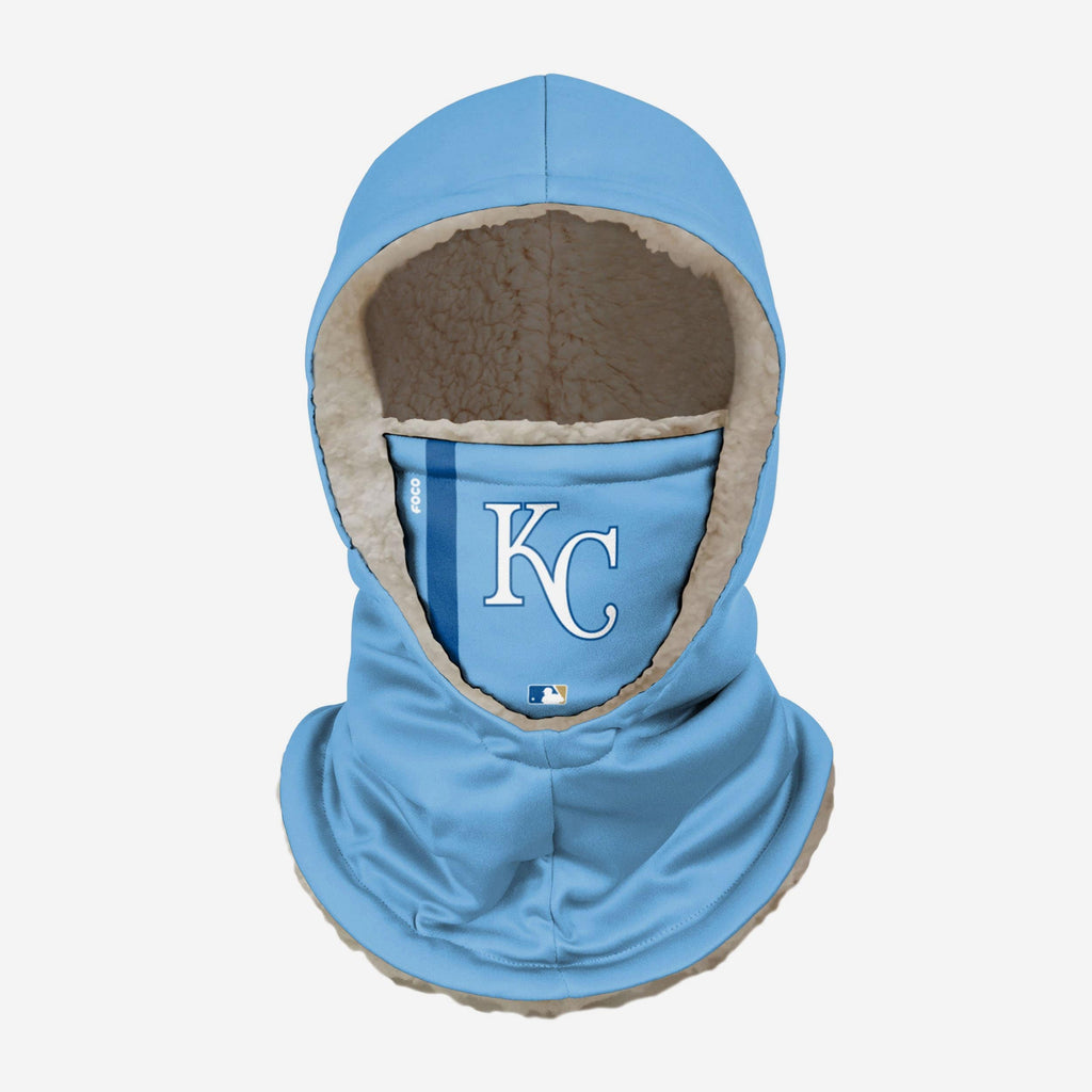 Kansas City Royals On-Field Powder Blue Hooded Gaiter FOCO - FOCO.com