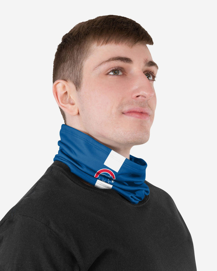 Anthony Rizzo Chicago Cubs On-Field Blue UV Gaiter Scarf FOCO - FOCO.com