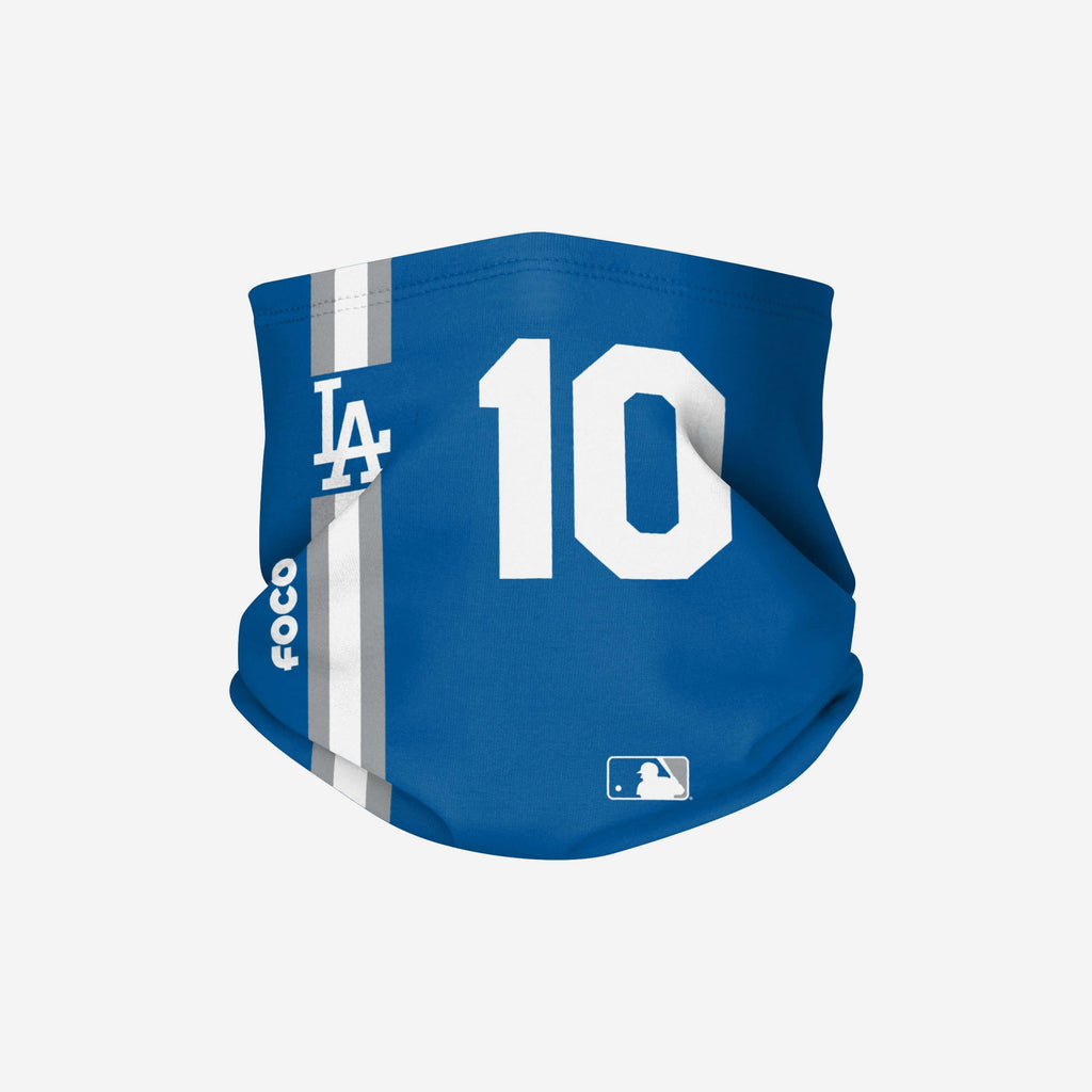 Justin Turner Los Angeles Dodgers On-Field Blue UV Gaiter Scarf FOCO - FOCO.com