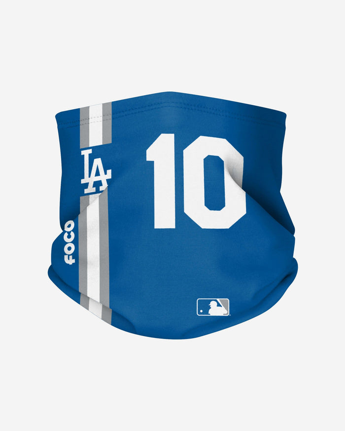 Justin Turner Los Angeles Dodgers On-Field Blue UV Gaiter Scarf FOCO - FOCO.com