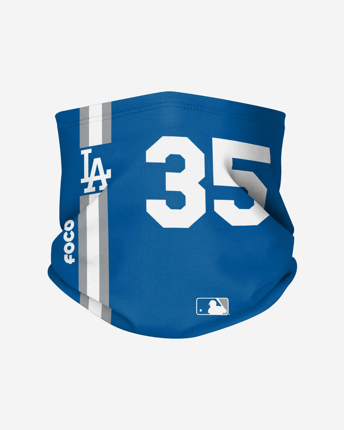 Cody Bellinger Los Angeles Dodgers On-Field Blue UV Gaiter Scarf FOCO - FOCO.com