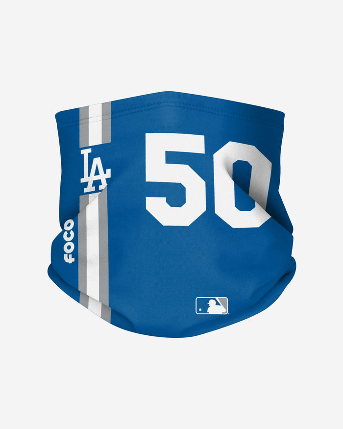 Mookie Betts Los Angeles Dodgers On-Field Blue UV Gaiter Scarf FOCO - FOCO.com