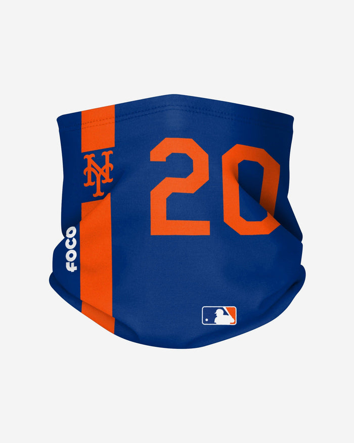 Pete Alonso New York Mets On-Field Blue & Orange UV Gaiter Scarf FOCO - FOCO.com