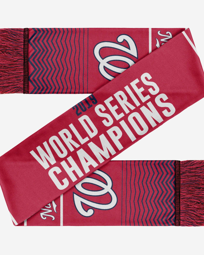 Washington Nationals 2019 World Series Champions Scarf FOCO - FOCO.com