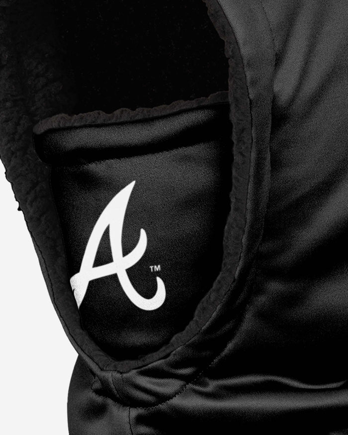 Atlanta Braves Black Hooded Gaiter FOCO - FOCO.com