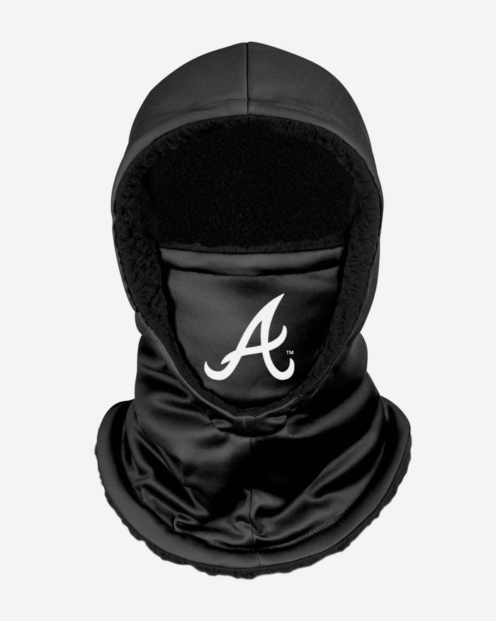 Atlanta Braves Black Hooded Gaiter FOCO - FOCO.com