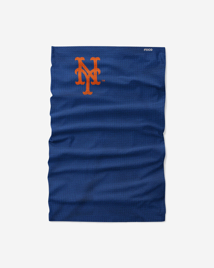 New York Mets Big Logo Waffle Gaiter Scarf FOCO - FOCO.com