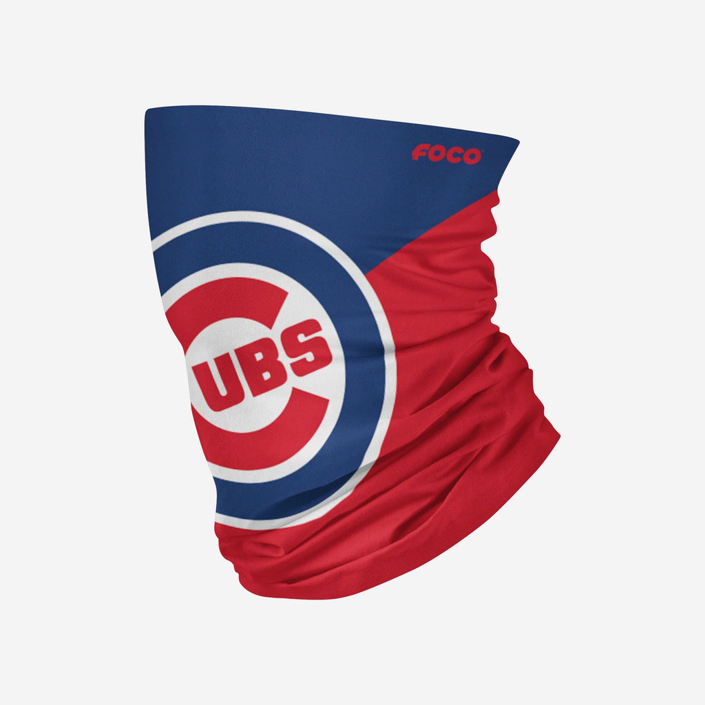 Chicago Cubs Big Logo Gaiter Scarf FOCO Adult - FOCO.com