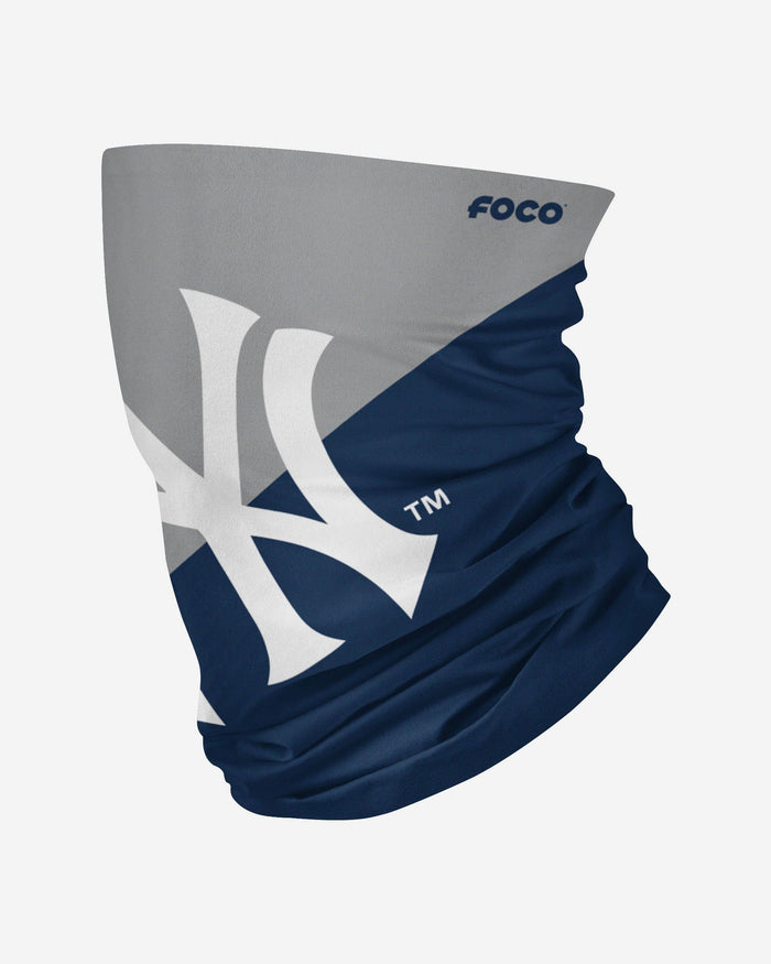 New York Yankees Big Logo Gaiter Scarf FOCO Adult - FOCO.com