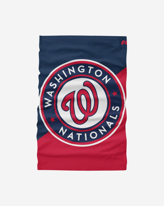 Washington Nationals Big Logo Gaiter Scarf FOCO - FOCO.com