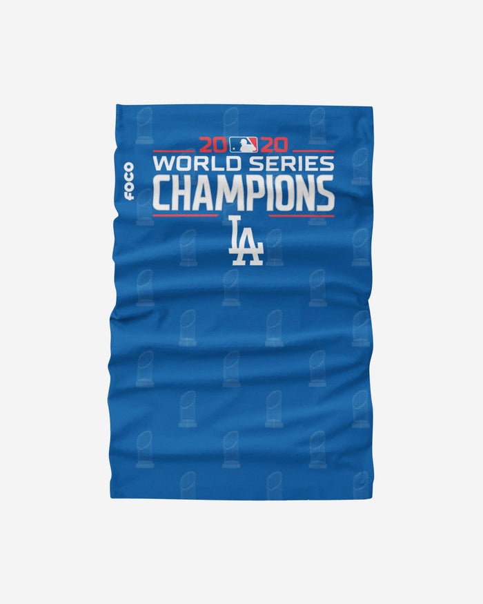 Los Angeles Dodgers 2020 World Series Champions Gaiter Scarf FOCO - FOCO.com