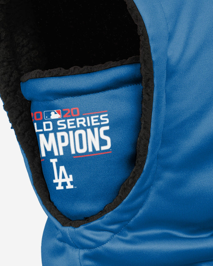 Los Angeles Dodgers 2020 World Series Champions Team Color Hooded Gaiter FOCO - FOCO.com