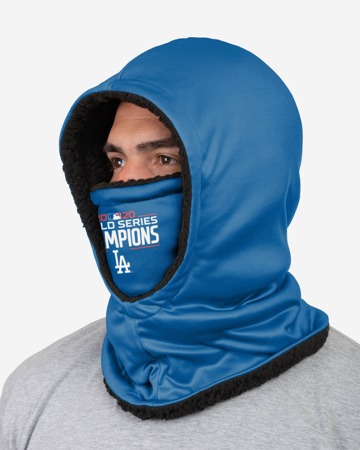 Los Angeles Dodgers 2020 World Series Champions Team Color Hooded Gaiter FOCO - FOCO.com