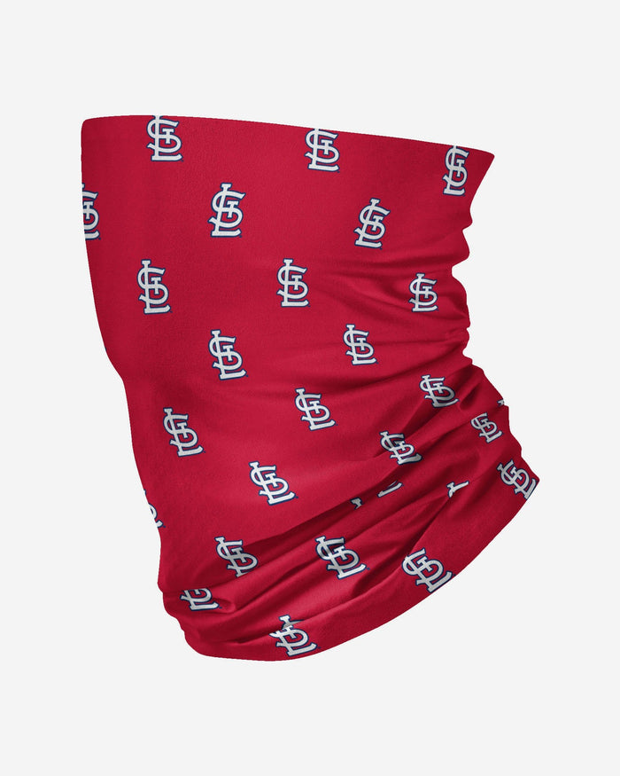 St. Louis Cardinals Mini Print Logo Gaiter Scarf FOCO - FOCO.com