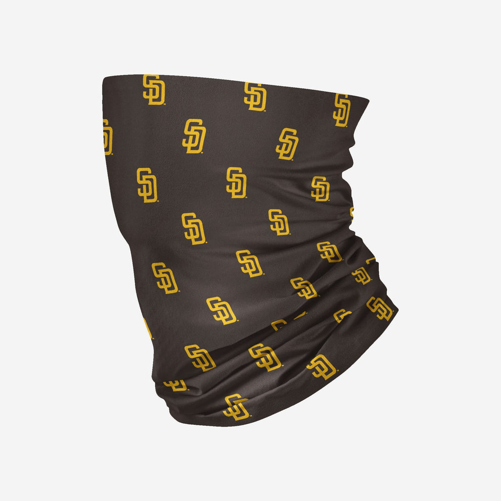 San Diego Padres Mini Print Logo Gaiter Scarf FOCO - FOCO.com