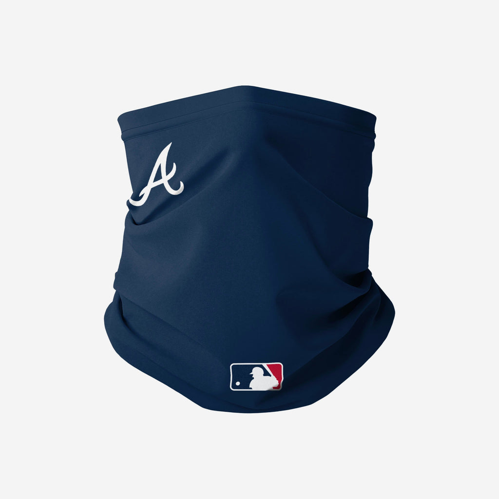 Atlanta Braves On-Field Gameday Gaiter Scarf FOCO - FOCO.com