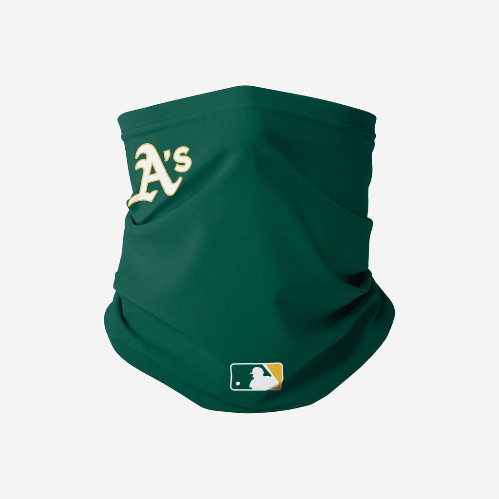 Oakland Athletics On-Field Gameday Gaiter Scarf FOCO - FOCO.com