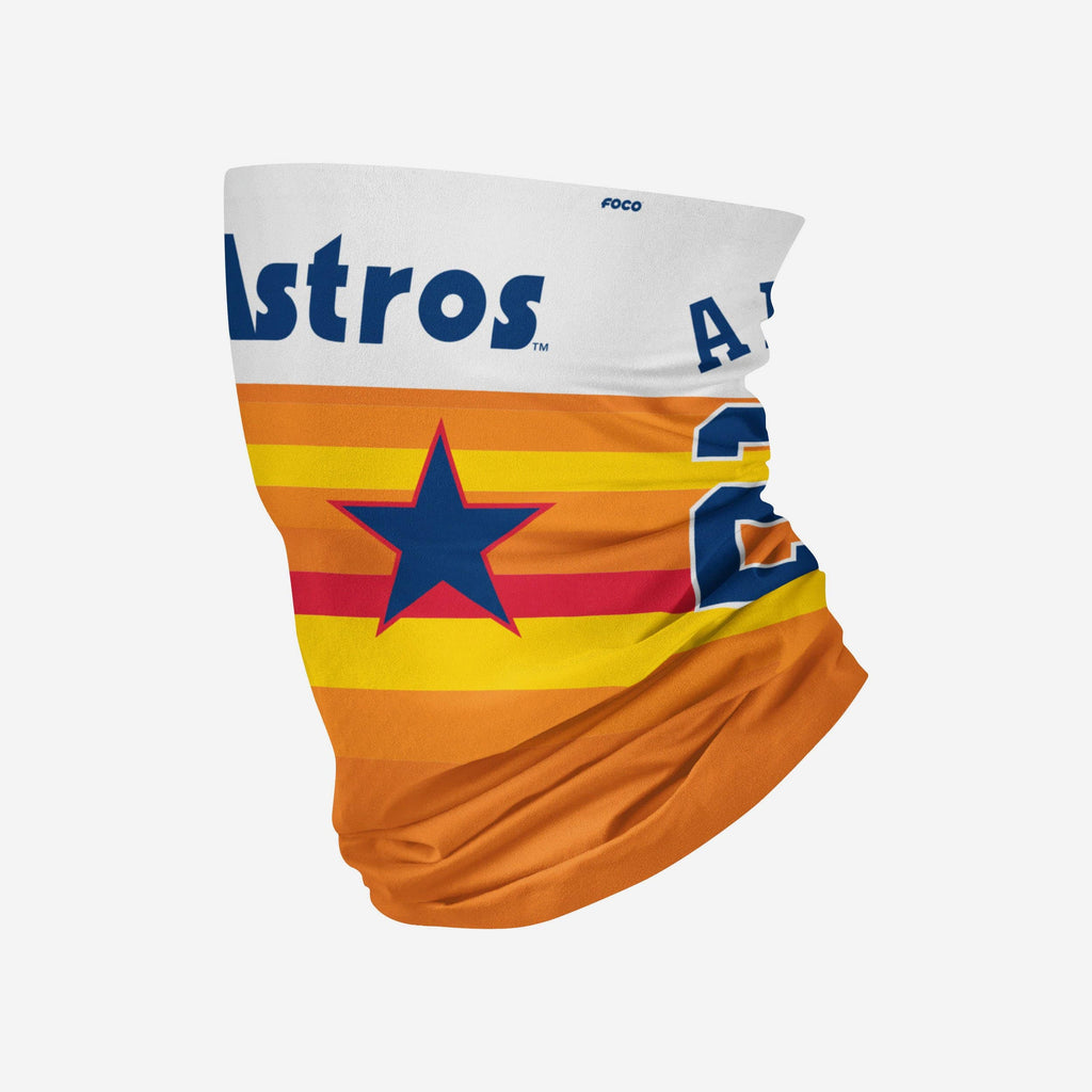 Jose Altuve Houston Astros Gaiter Scarf FOCO - FOCO.com