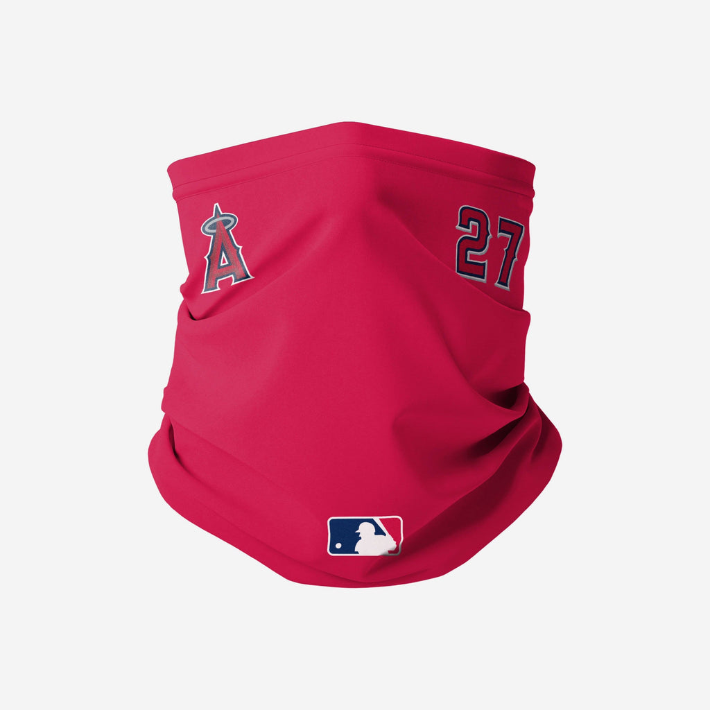 Mike Trout Los Angeles Angels On-Field Gameday Gaiter Scarf FOCO - FOCO.com