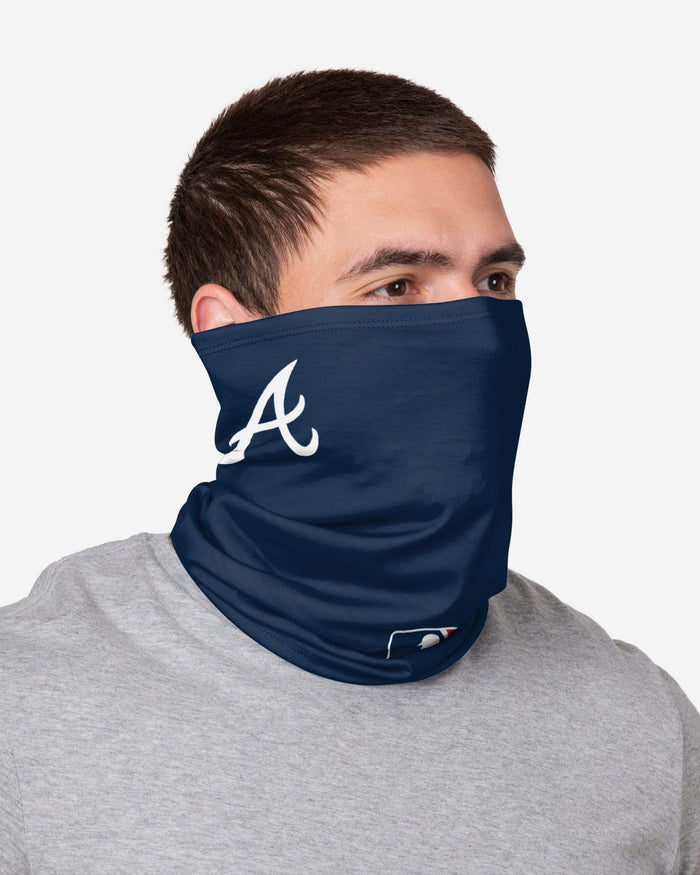 Ronald Acuna Jr Atlanta Braves On-Field Gameday Gaiter Scarf FOCO - FOCO.com