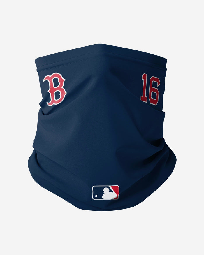 Andrew Benintendi Boston Red Sox On-Field Gameday Gaiter Scarf FOCO - FOCO.com