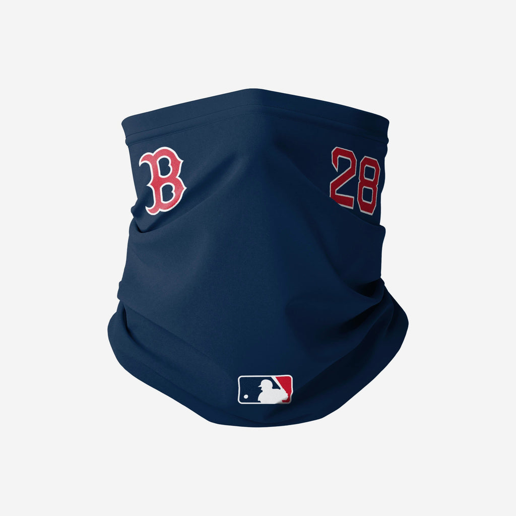 JD Martinez Boston Red Sox On-Field Gameday Gaiter Scarf FOCO - FOCO.com