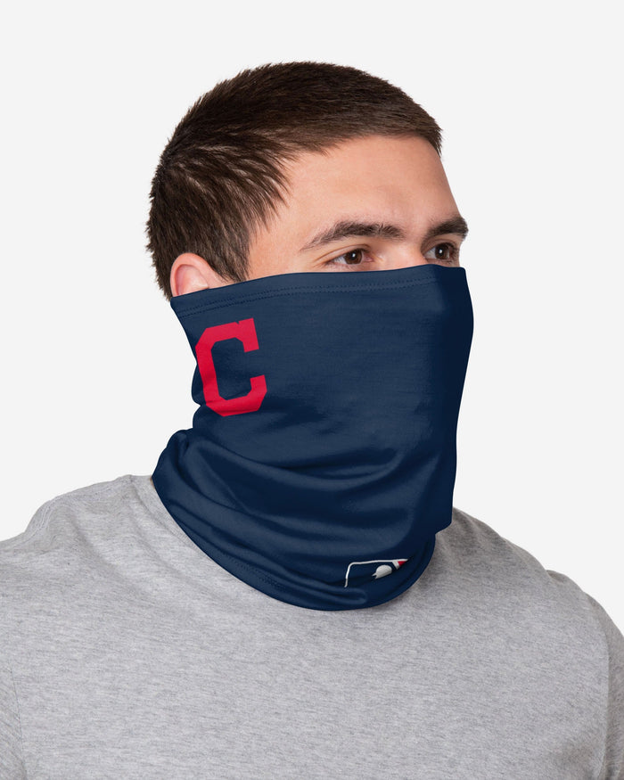 Cookie Carrasco Cleveland Guardians On-Field Gameday Gaiter Scarf FOCO - FOCO.com