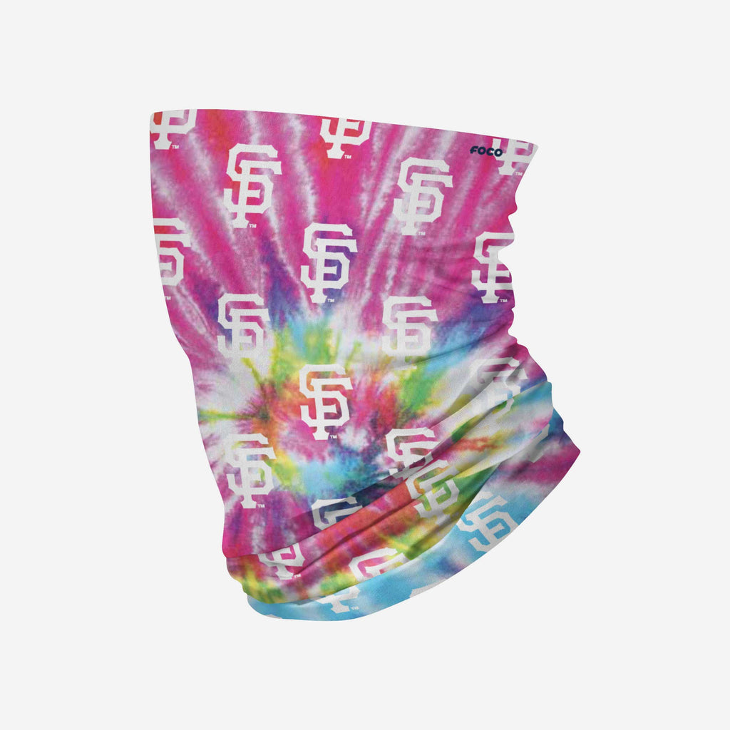 San Francisco Giants Pastel Tie-Dye Gaiter Scarf FOCO - FOCO.com