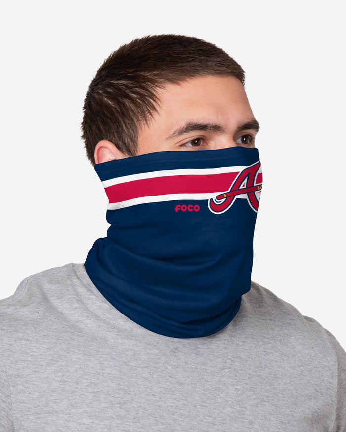 Atlanta Braves Stitched 2 Pack Gaiter Scarf FOCO - FOCO.com