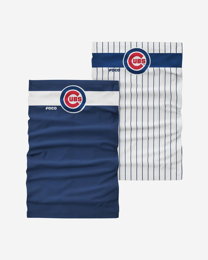 Chicago Cubs Stitched 2 Pack Gaiter Scarf FOCO - FOCO.com