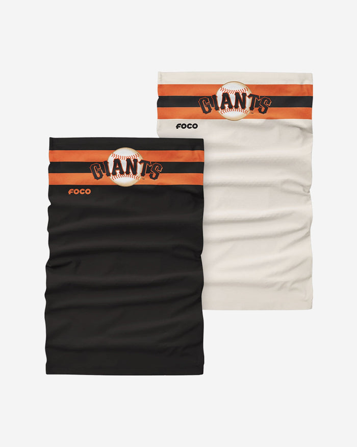 San Francisco Giants Stitched 2 Pack Gaiter Scarf FOCO - FOCO.com