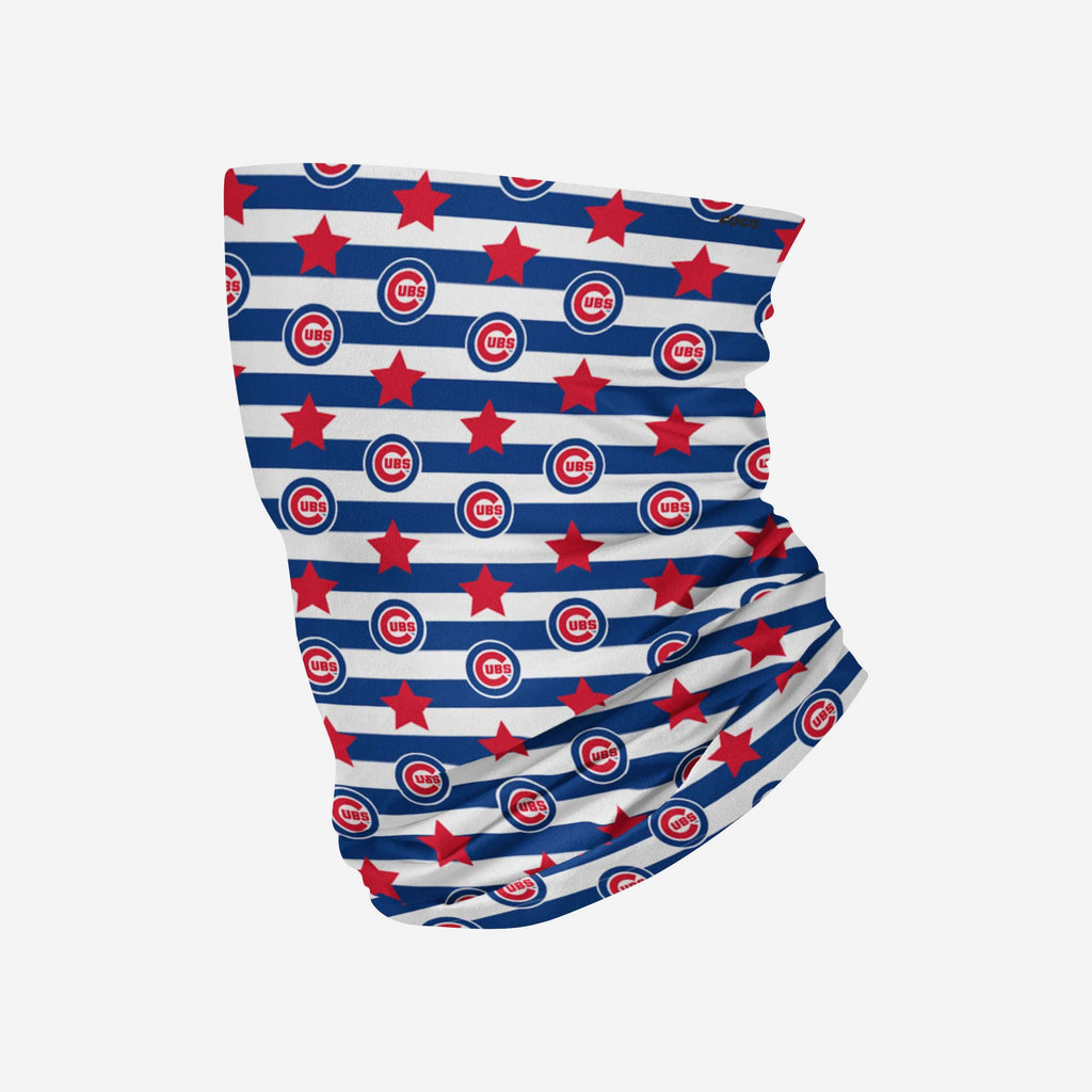 Chicago Cubs Stars & Stripes Gaiter Scarf FOCO - FOCO.com