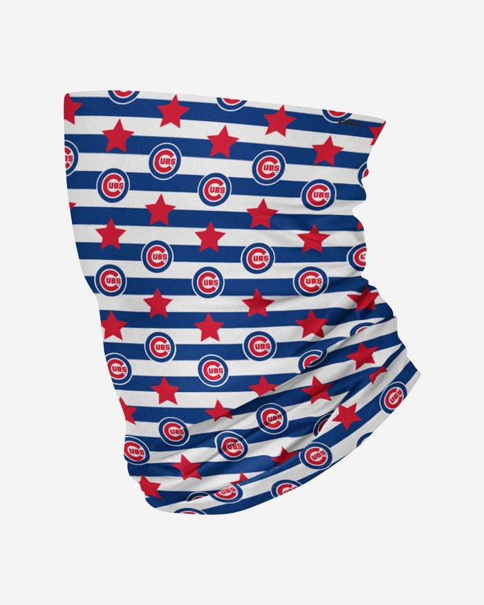 Chicago Cubs Stars & Stripes Gaiter Scarf FOCO - FOCO.com