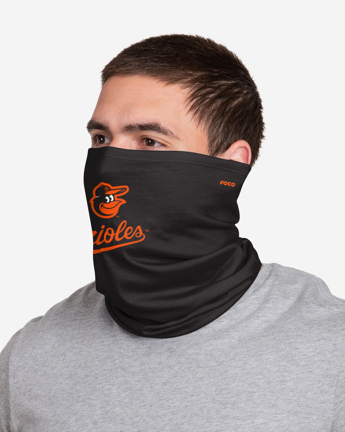 Baltimore Orioles Team Logo Stitched Gaiter Scarf FOCO - FOCO.com