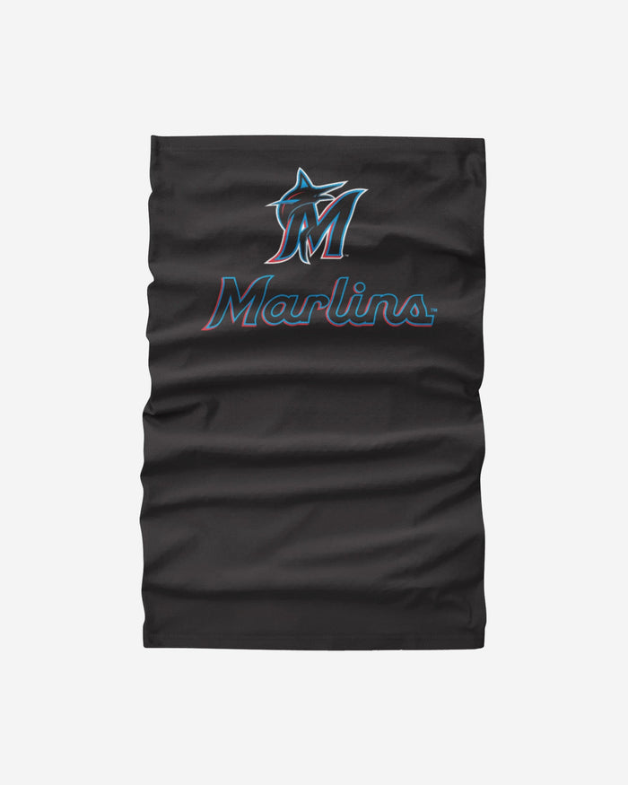 Miami Marlins Team Logo Stitched Gaiter Scarf FOCO - FOCO.com