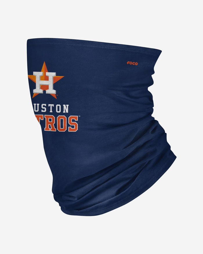 Houston Astros Team Logo Stitched Gaiter Scarf FOCO - FOCO.com