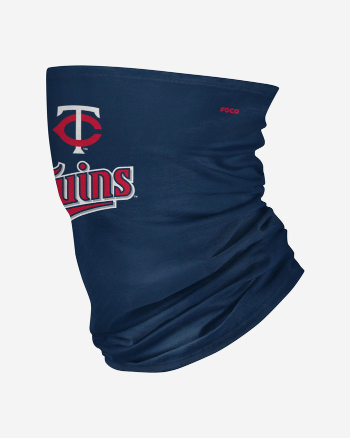 Minnesota Twins Team Logo Stitched Gaiter Scarf FOCO - FOCO.com