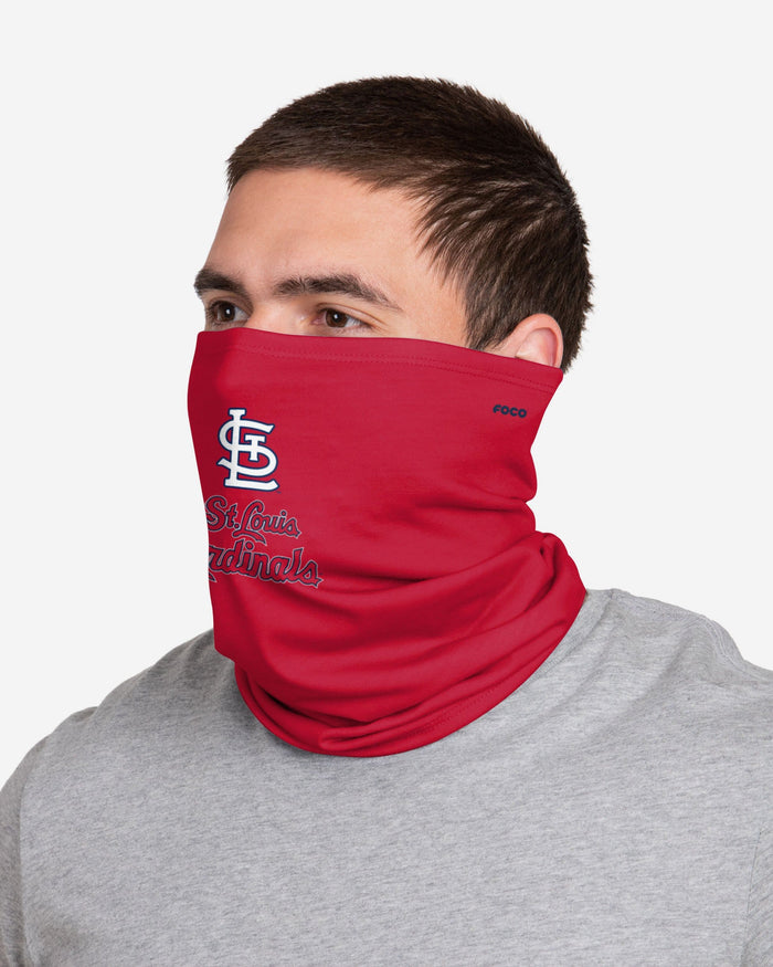 St Louis Cardinals Team Logo Stitched Gaiter Scarf FOCO - FOCO.com