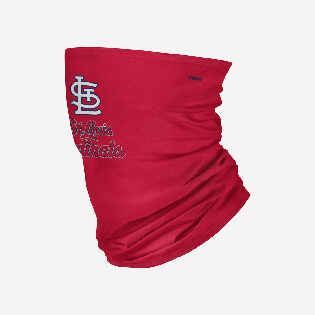 St Louis Cardinals Team Logo Stitched Gaiter Scarf FOCO - FOCO.com