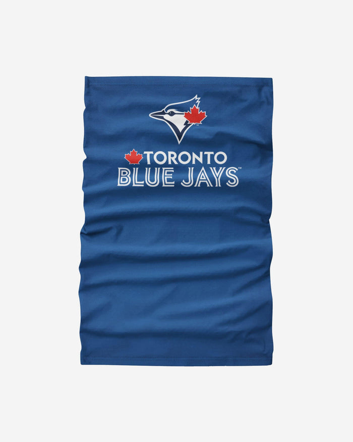 Toronto Blue Jays Team Logo Stitched Gaiter Scarf FOCO - FOCO.com