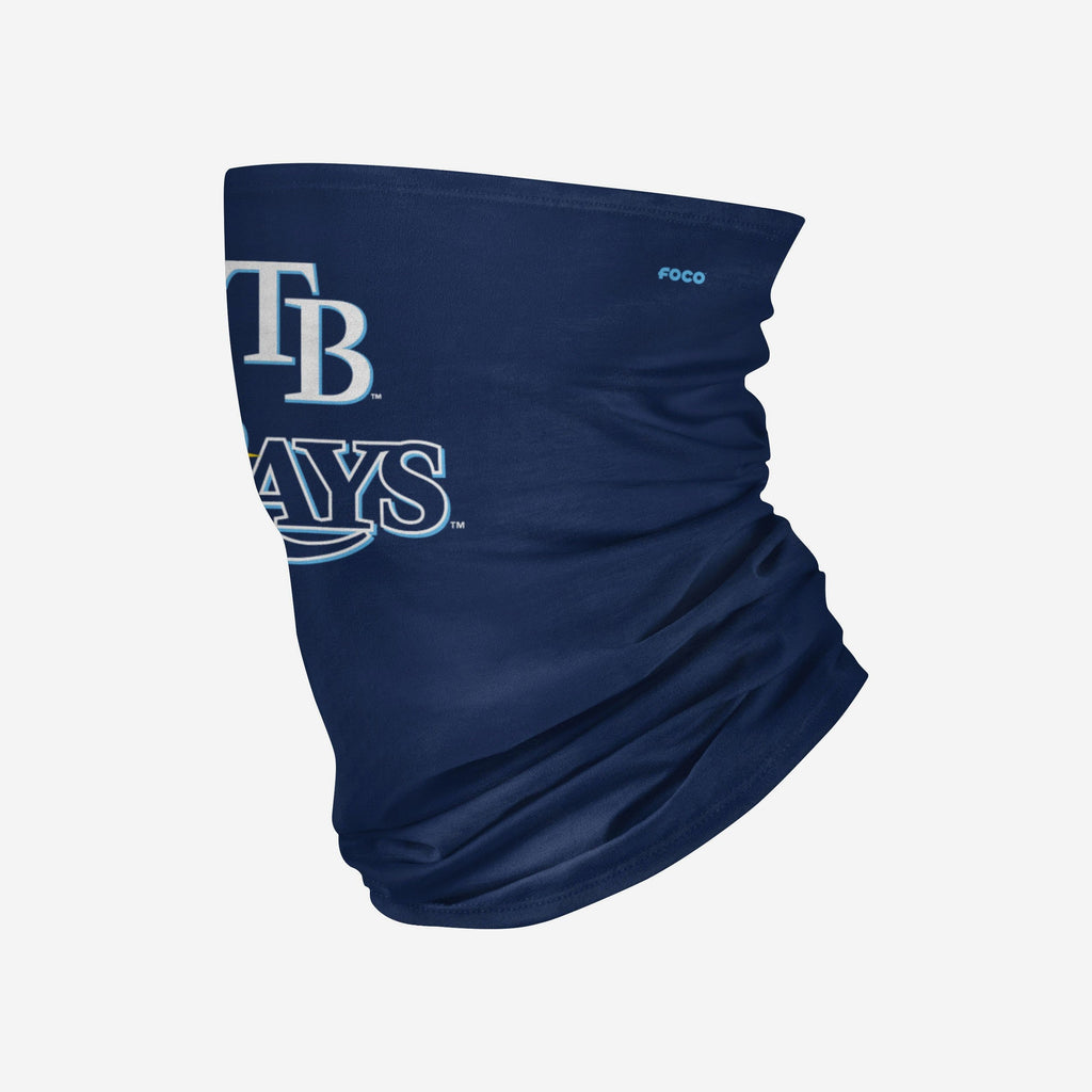 Tampa Bay Rays Team Logo Stitched Gaiter Scarf FOCO - FOCO.com