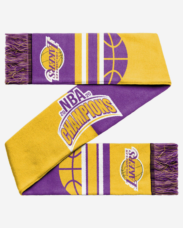 Los Angeles Lakers 2020 NBA Champions Acrylic Scarf FOCO - FOCO.com