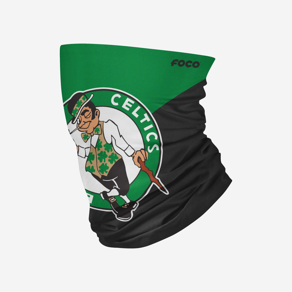 Boston Celtics Big Logo Gaiter Scarf FOCO Adult - FOCO.com