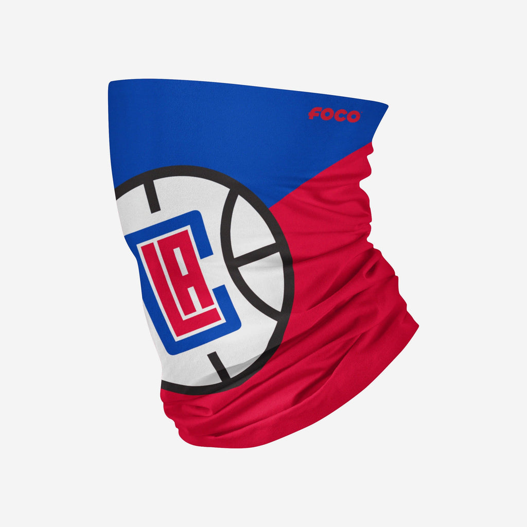 Los Angeles Clippers Big Logo Gaiter Scarf FOCO Adult - FOCO.com