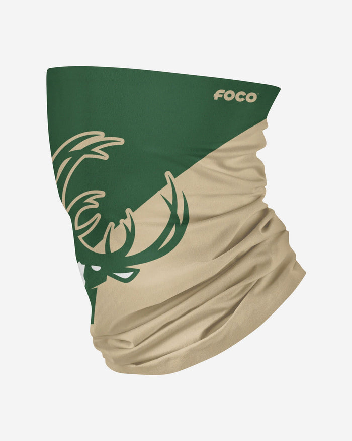 Milwaukee Bucks Big Logo Gaiter Scarf FOCO Adult - FOCO.com
