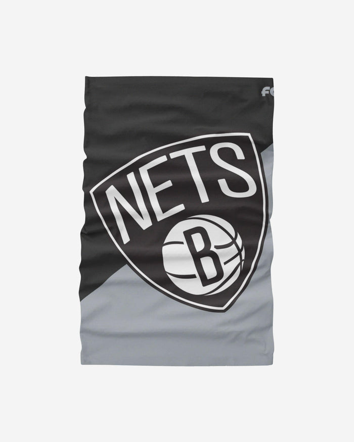 Brooklyn Nets Big Logo Gaiter Scarf FOCO - FOCO.com
