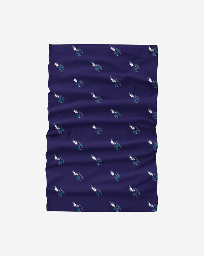 Charlotte Hornets Mini Print Logo Gaiter Scarf FOCO - FOCO.com