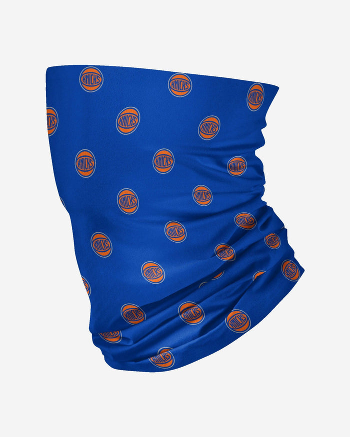 New York Knicks Mini Print Logo Gaiter Scarf FOCO - FOCO.com