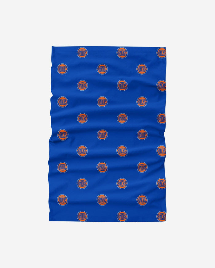 New York Knicks Mini Print Logo Gaiter Scarf FOCO - FOCO.com