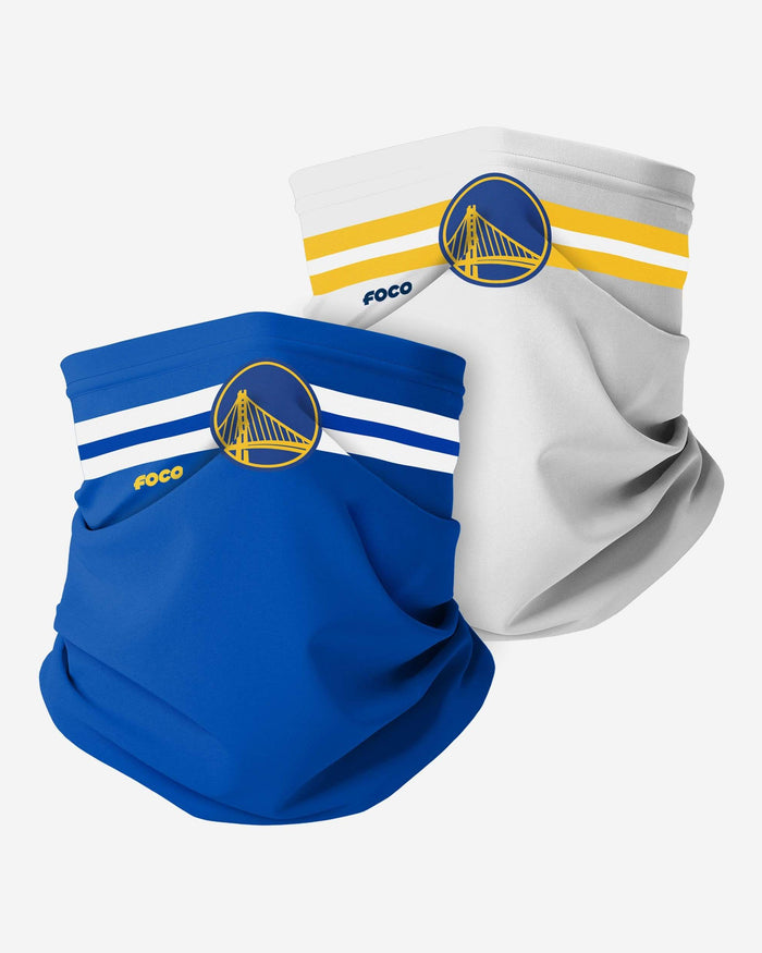 Golden State Warriors Stitched 2 Pack Gaiter Scarf FOCO - FOCO.com